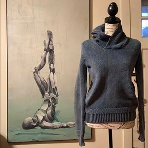 Blue sweater sz xs